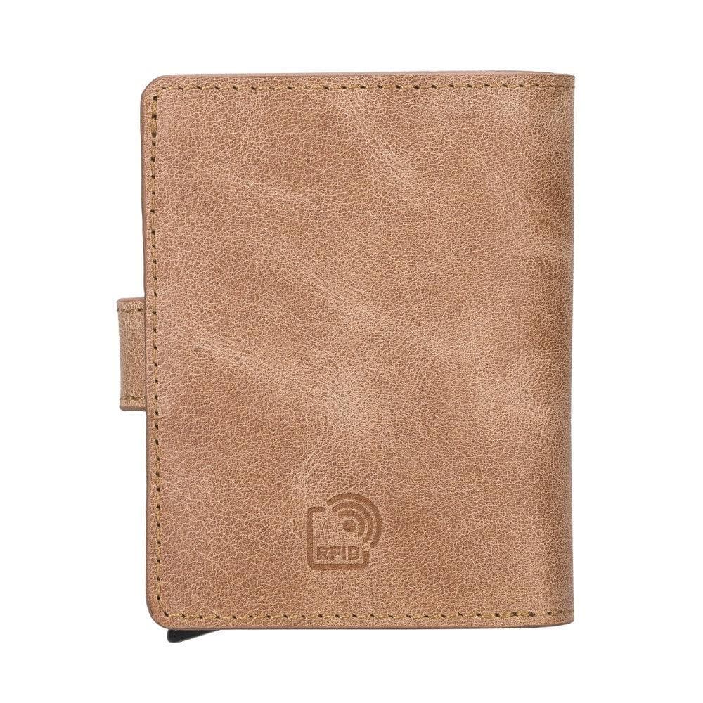 Bayelon Palermo Leather Zip Mechanical Card Holder