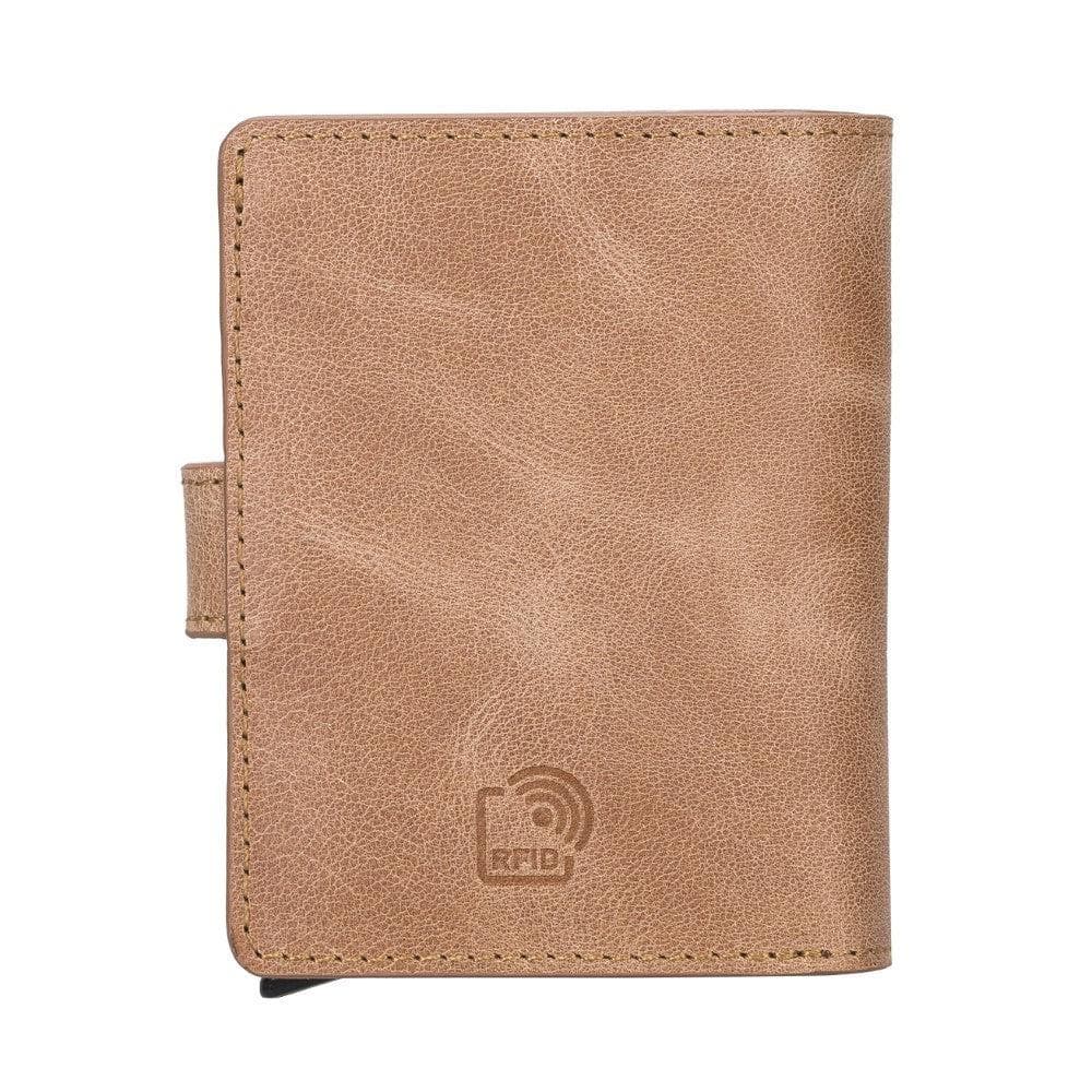 Bouletta Palermo Leather Zip Mechanical Card Holder