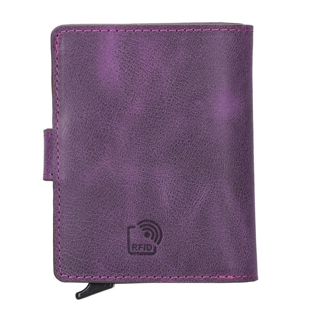 Bayelon Palermo Leather Zip Mechanical Card Holder