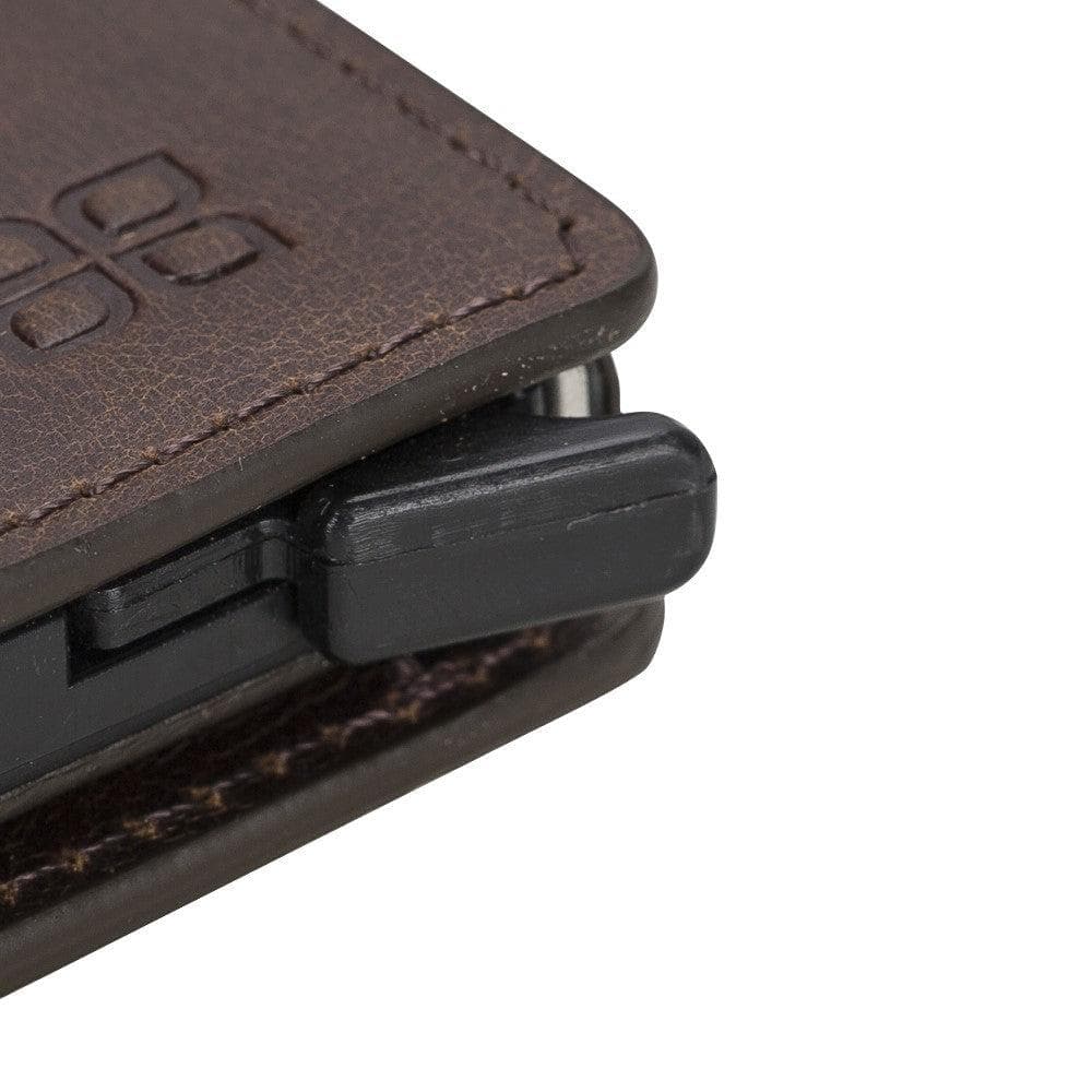 Bayelon Palermo Leather Zip Mechanical Card Holder