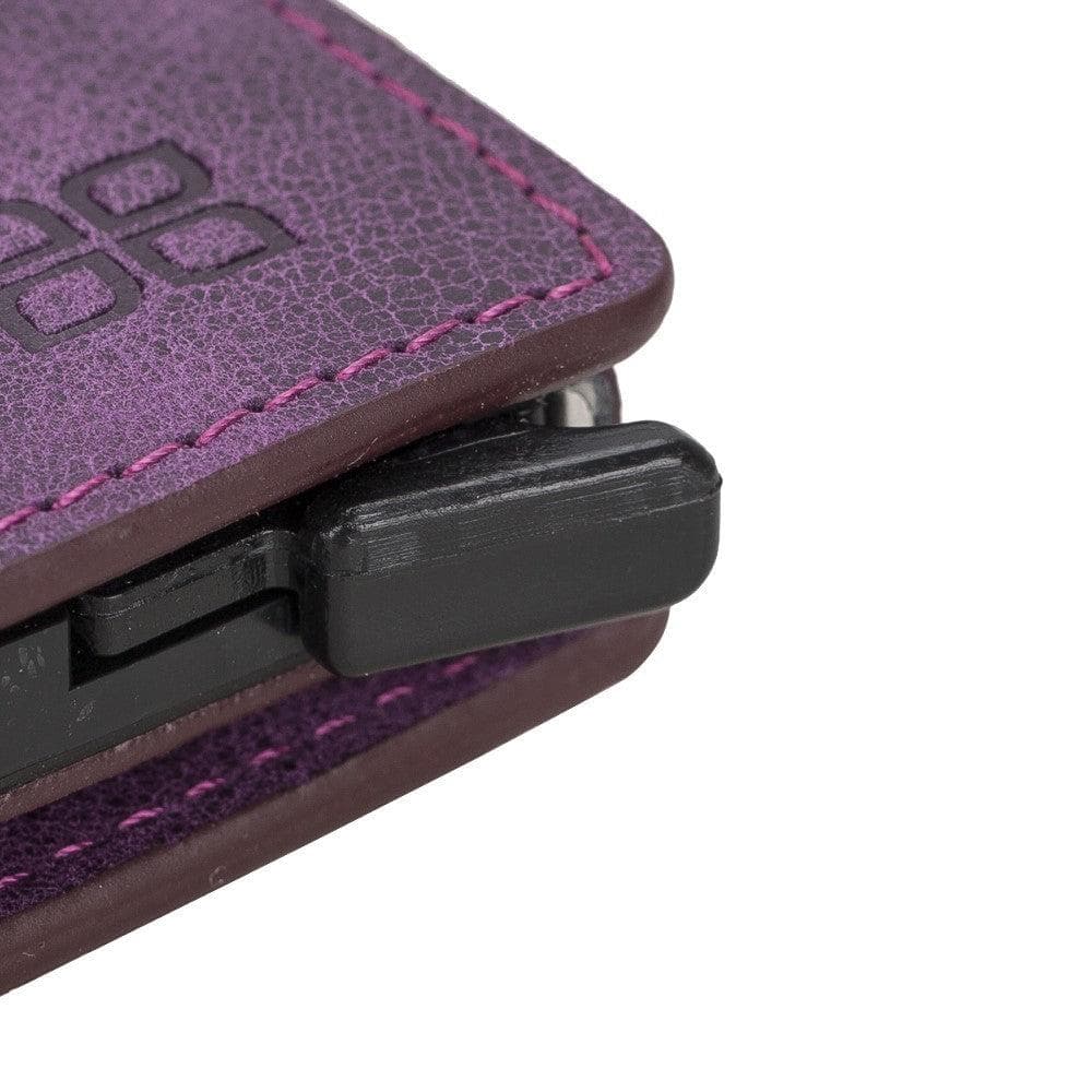 Bayelon Palermo Leather Zip Mechanical Card Holder