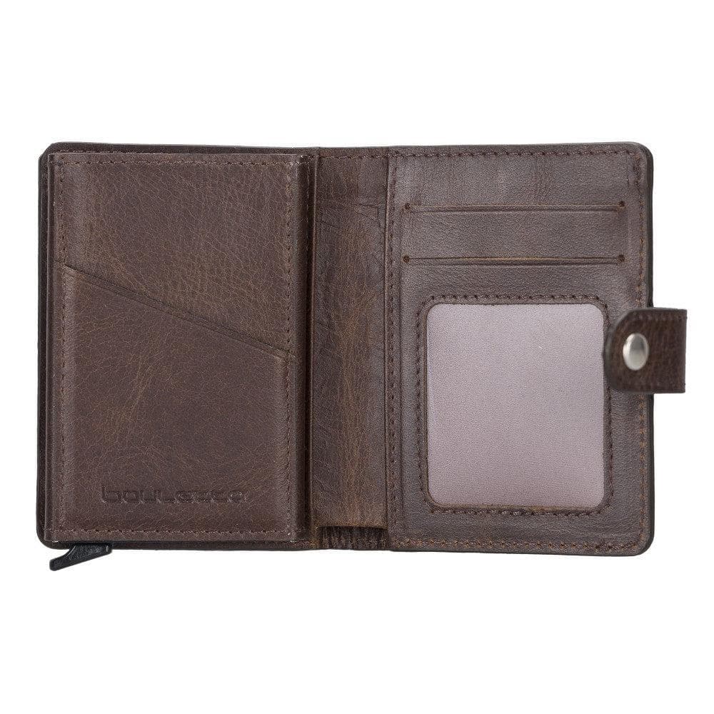 Bouletta Palermo Leather Zip Mechanical Card Holder