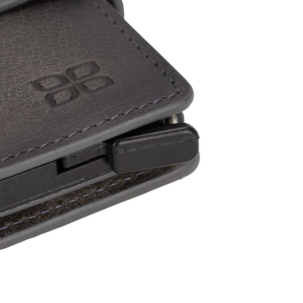 Bayelon Palermo Leather Zip Mechanical Card Holder