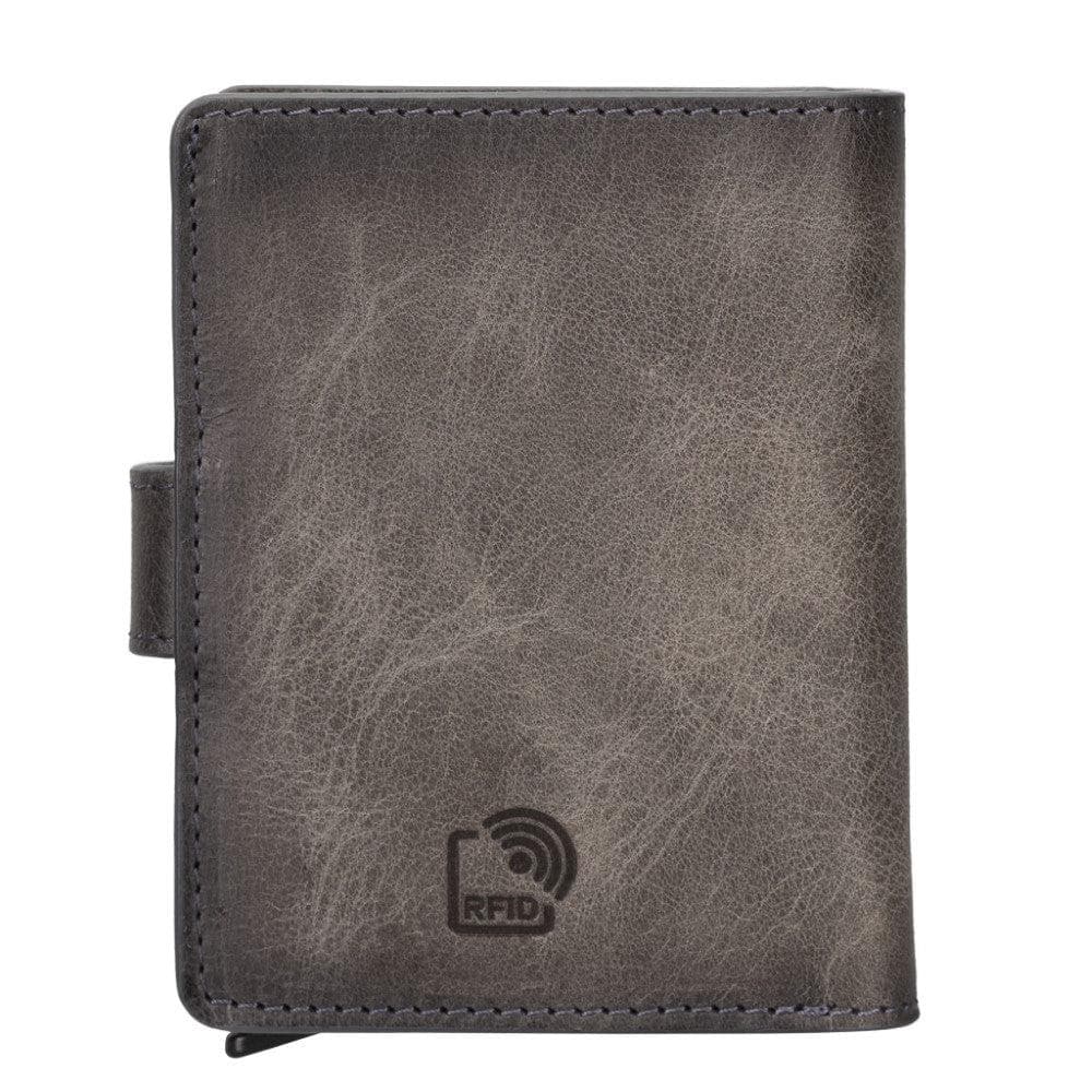 Bouletta Palermo Leather Zip Mechanical Card Holder