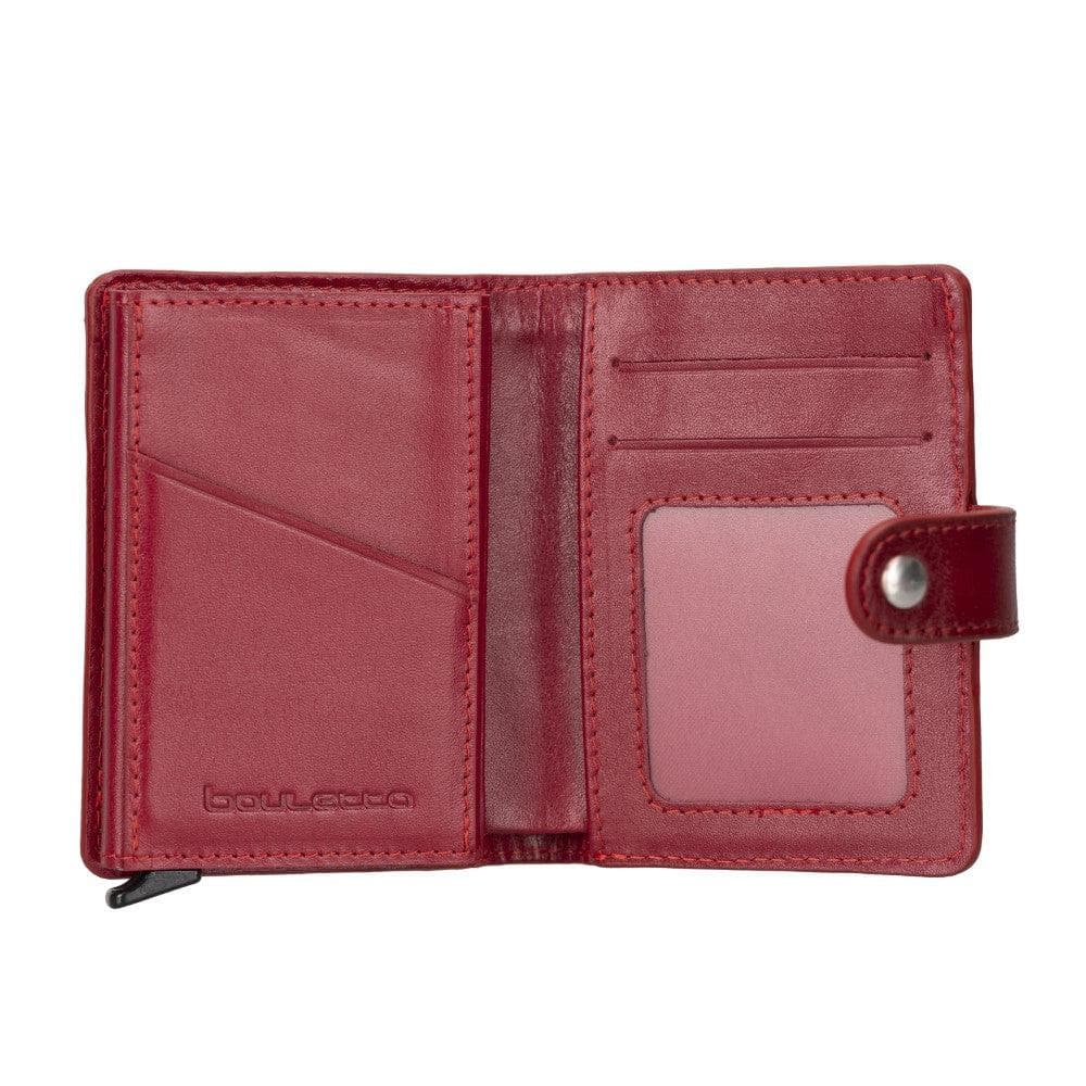 Bouletta Palermo Leather Zip Mechanical Card Holder