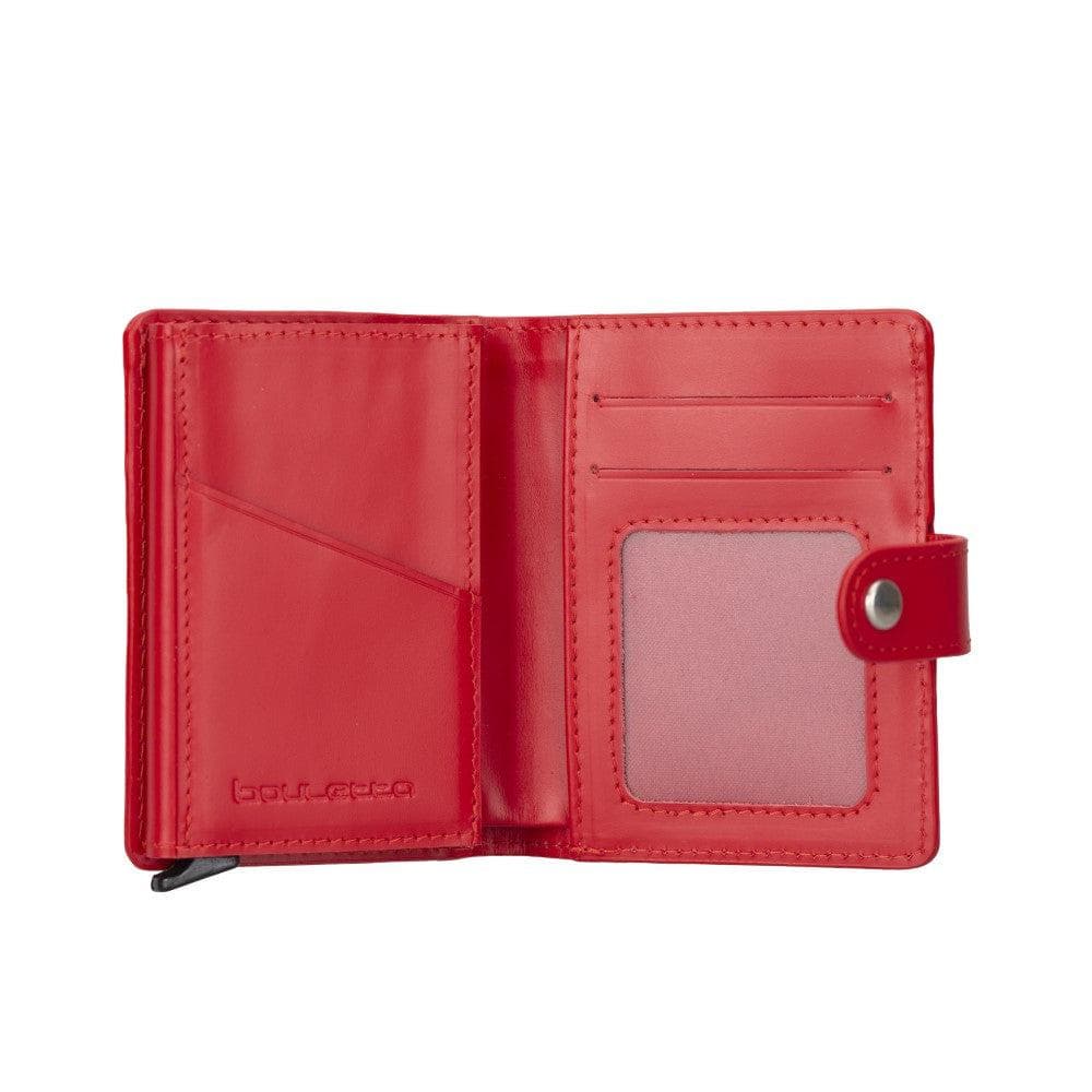 Bouletta Palermo Leather Zip Mechanical Card Holder