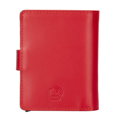 Bouletta Palermo Leather Zip Mechanical Card Holder