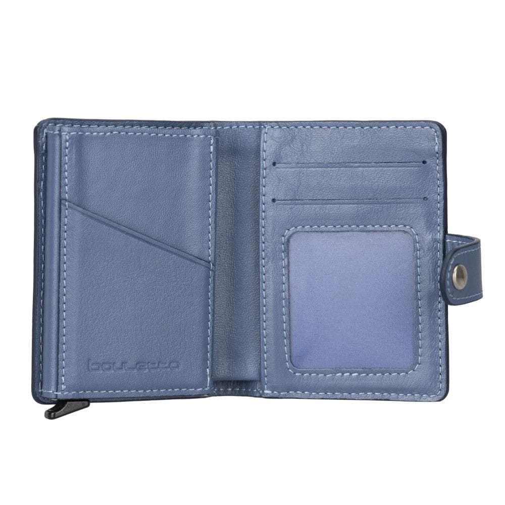 Bouletta Palermo Leather Zip Mechanical Card Holder