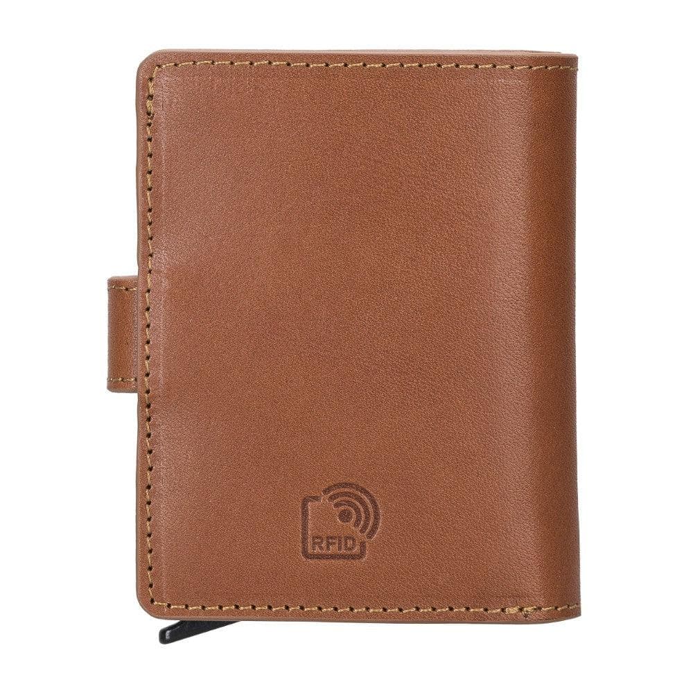 Bouletta Palermo Leather Zip Mechanical Card Holder