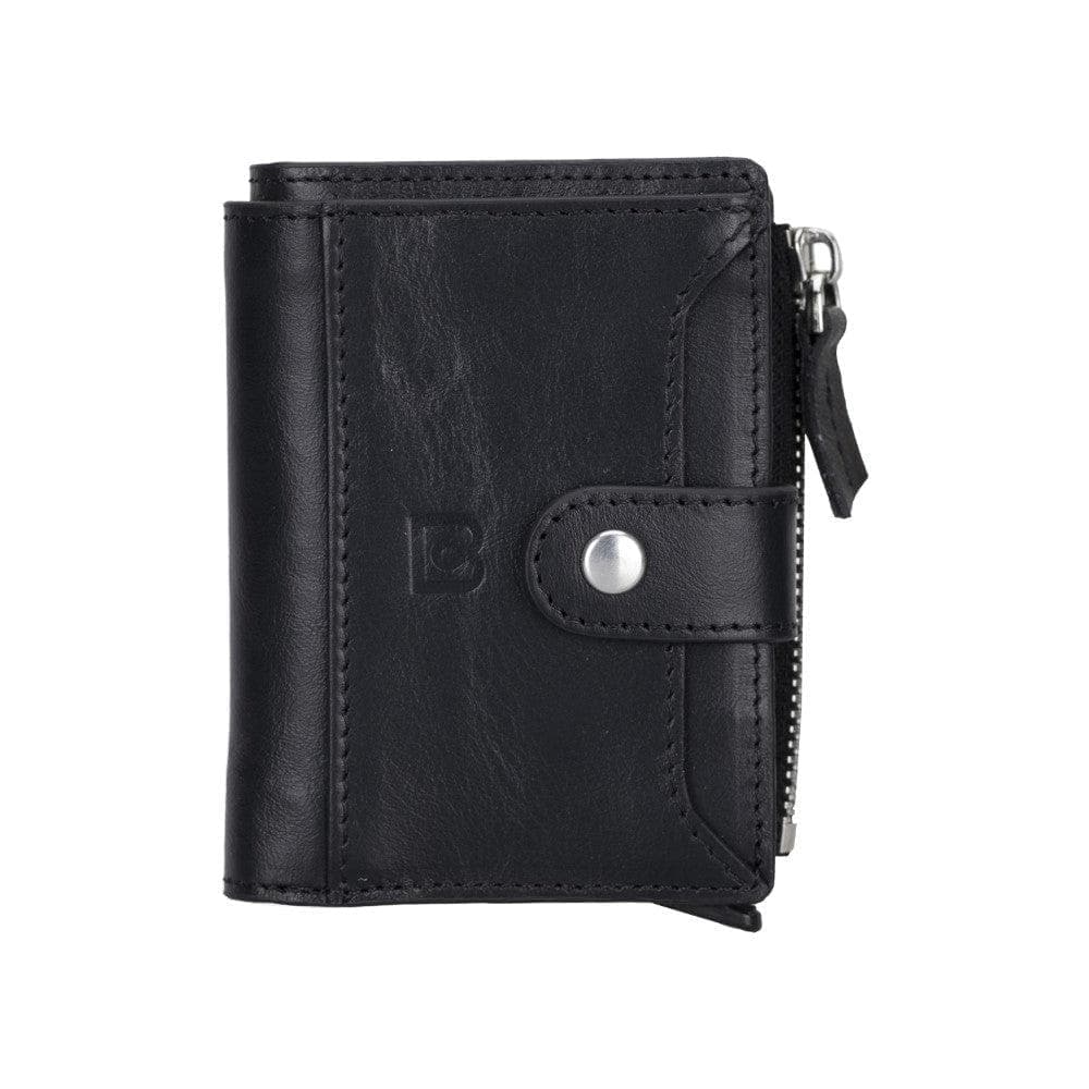 Bayelon Palermo Leather Zip Mechanical Card Holder