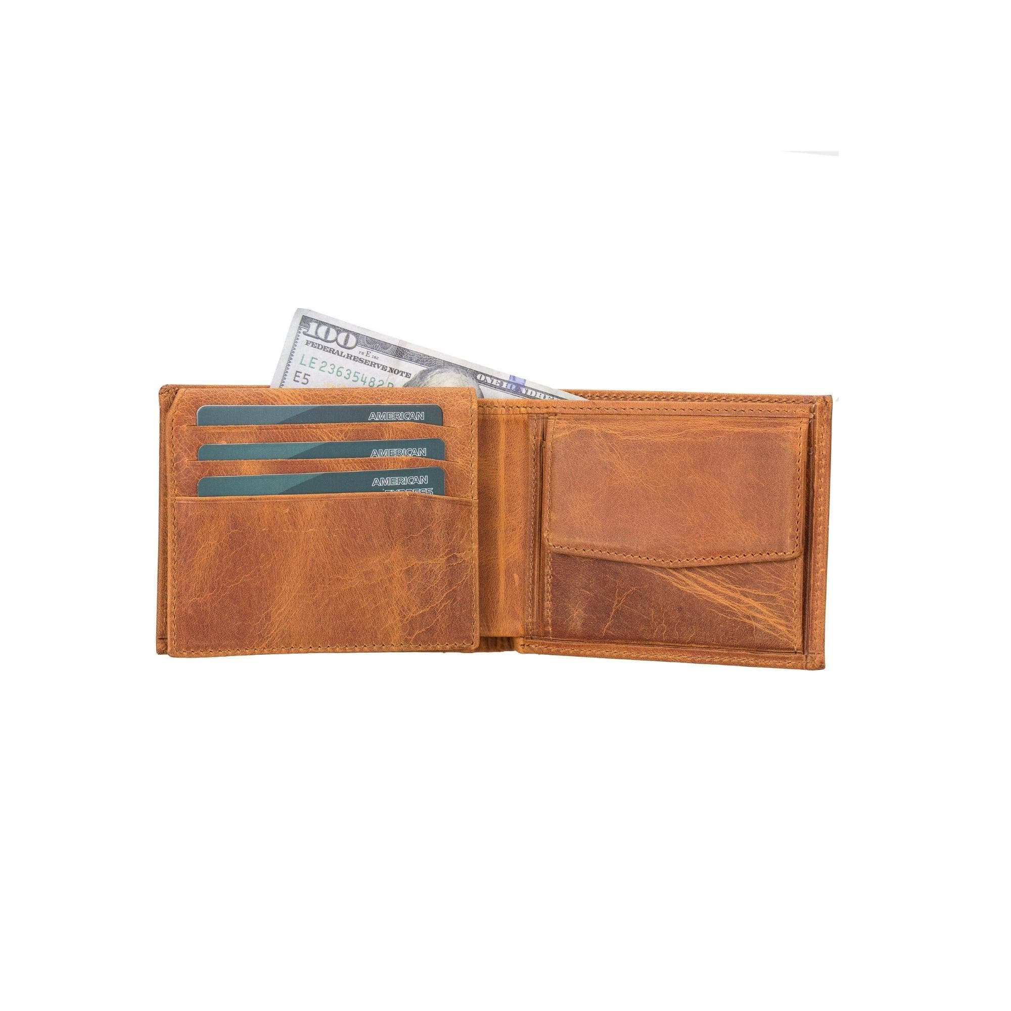 Bayelon Passat Genuine Leather Wallet Moccasin