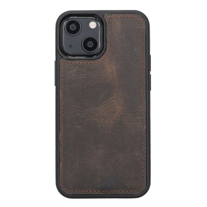 Bayelon Personalized iPhone 13 Mini Leather Detachable Wallet Case with Kickstand #color_