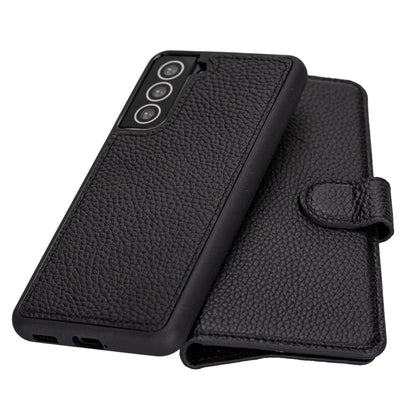 Bayelon Samsung Galaxy S21 Leather Detachable Wallet Case #color_