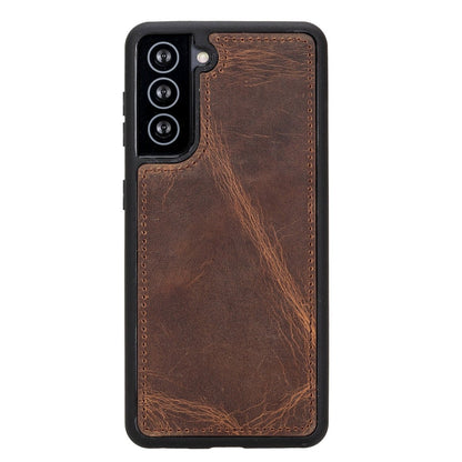 Bayelon Samsung Galaxy S21 Leather Detachable Wallet Case #color_