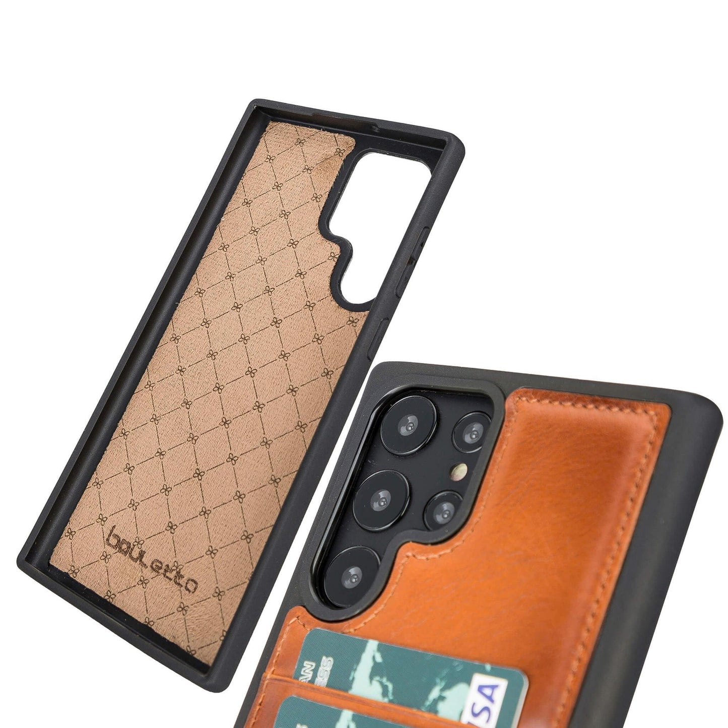 Bouletta Flex Cover Leather Samsung Galaxy S24 Case with Card Holder