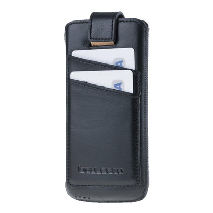 Bouletta Multicase Samsung Galaxy Series Leather Case with Card Holders | Galaxy S25 Series, S24 Series Black