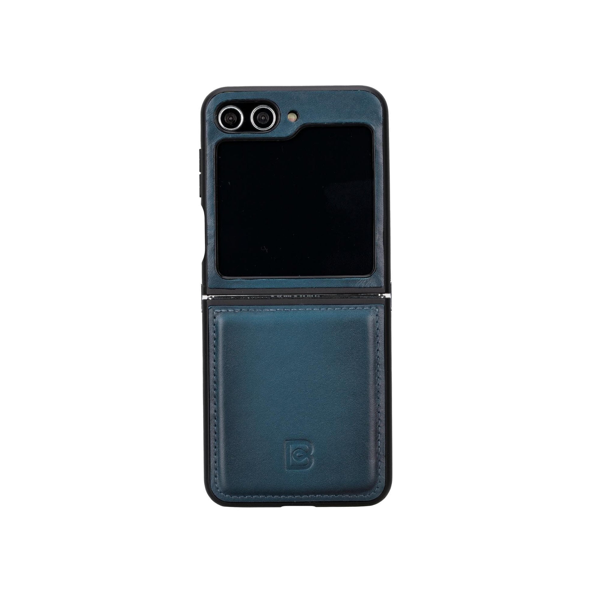 Bouletta Flex Cover Leather Samsung Z Flip 5 Case Blue