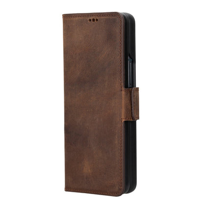 Bayelon Samsung Galaxy Z Fold 4 Leather Wallet Case #color_