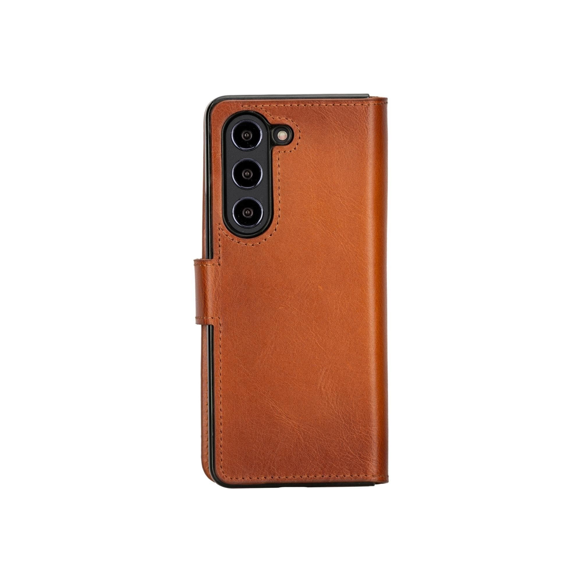 Bayelon Samsung Galaxy Z Fold 5 Leather Folio Wallet Case