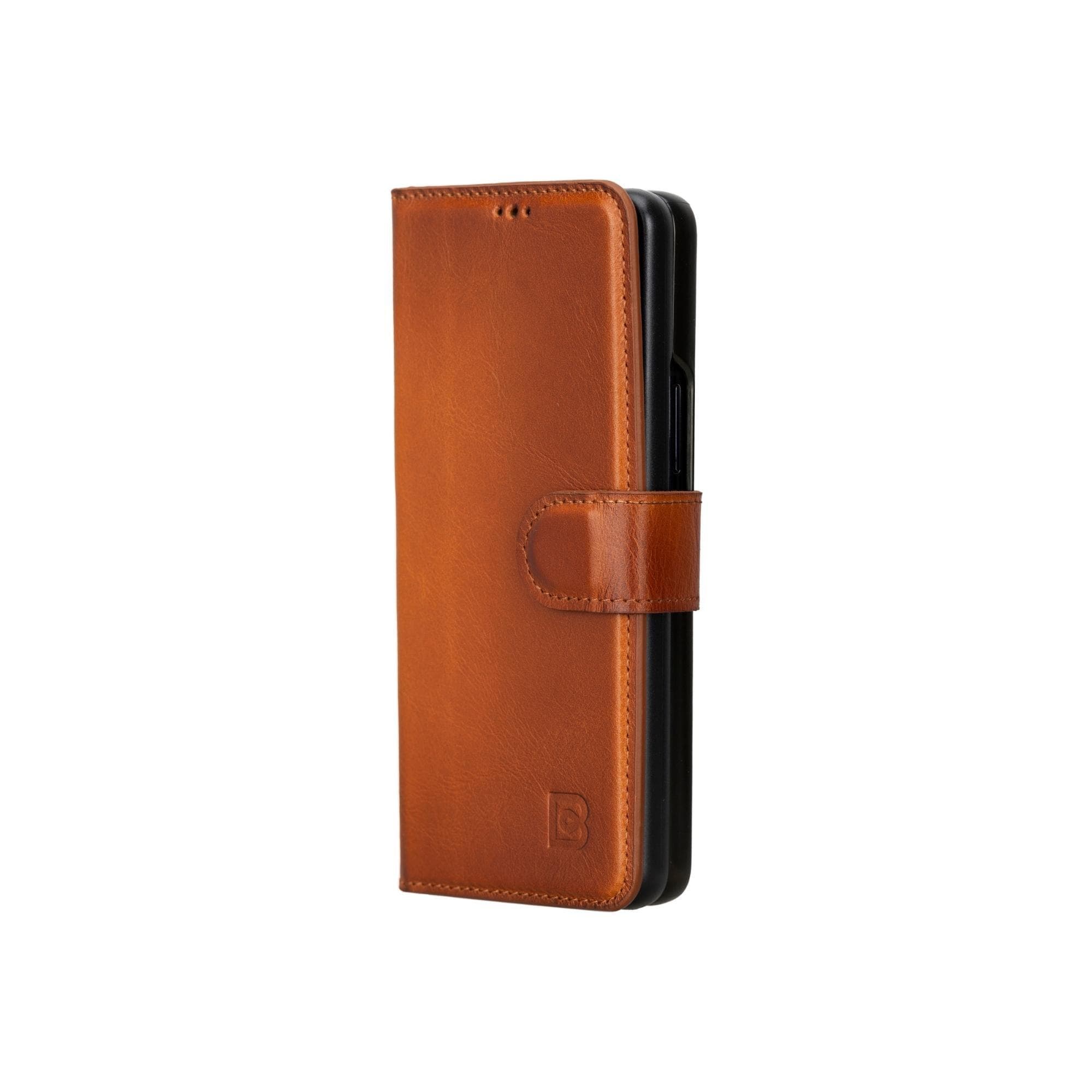 Bayelon Samsung Galaxy Z Fold 5 Leather Folio Wallet Case