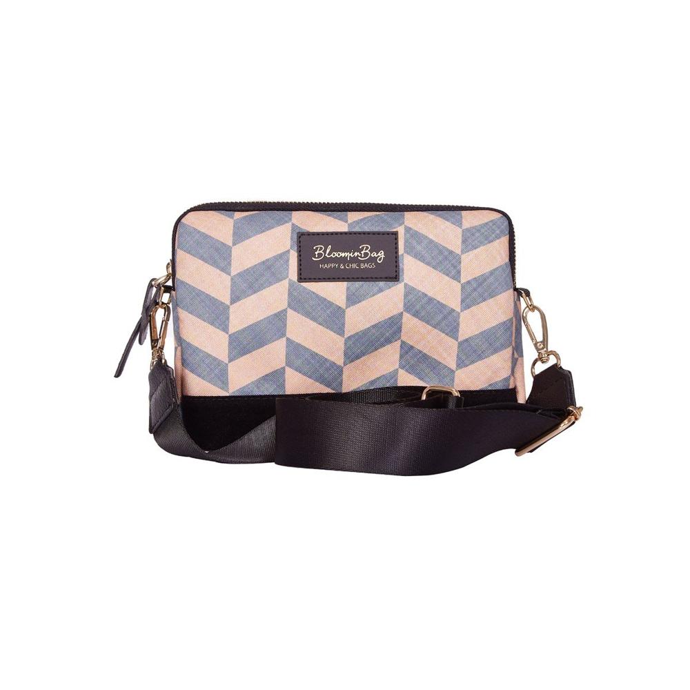 BloominBag Smokey Chevron Crossbody Bag Default Title
