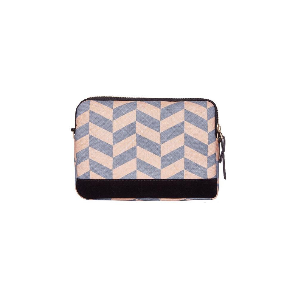BloominBag Smokey Chevron Crossbody Bag