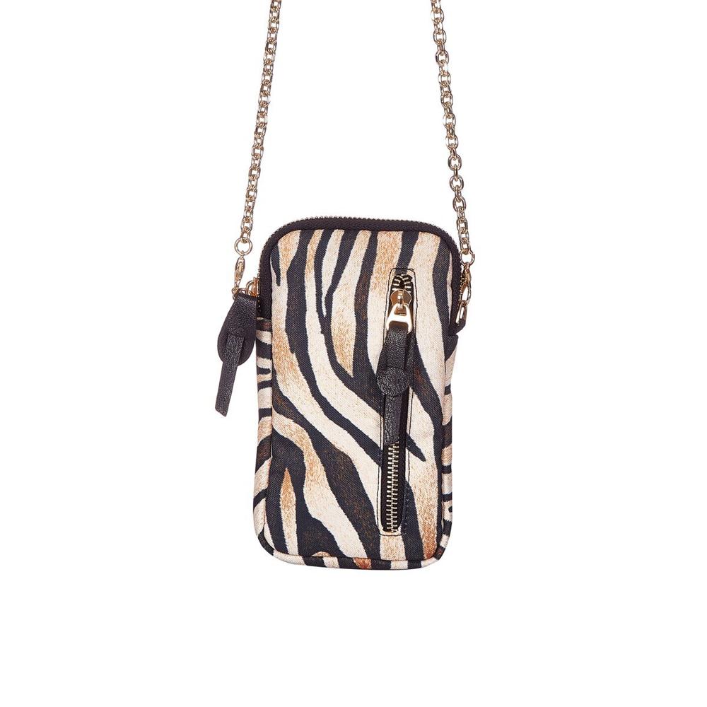 BloominBag Stripy Tricky Cell Phone Crossbody Bag