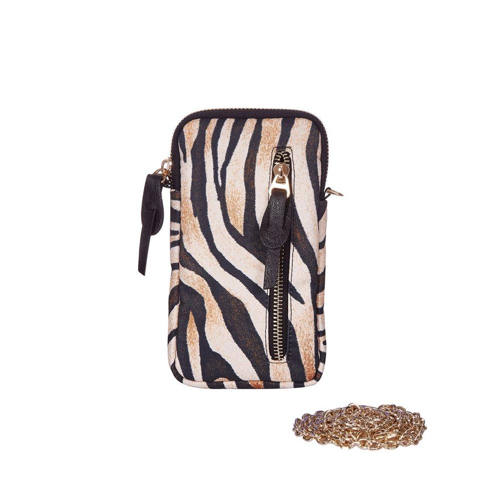 BloominBag Stripy Tricky Cell Phone Crossbody Bag