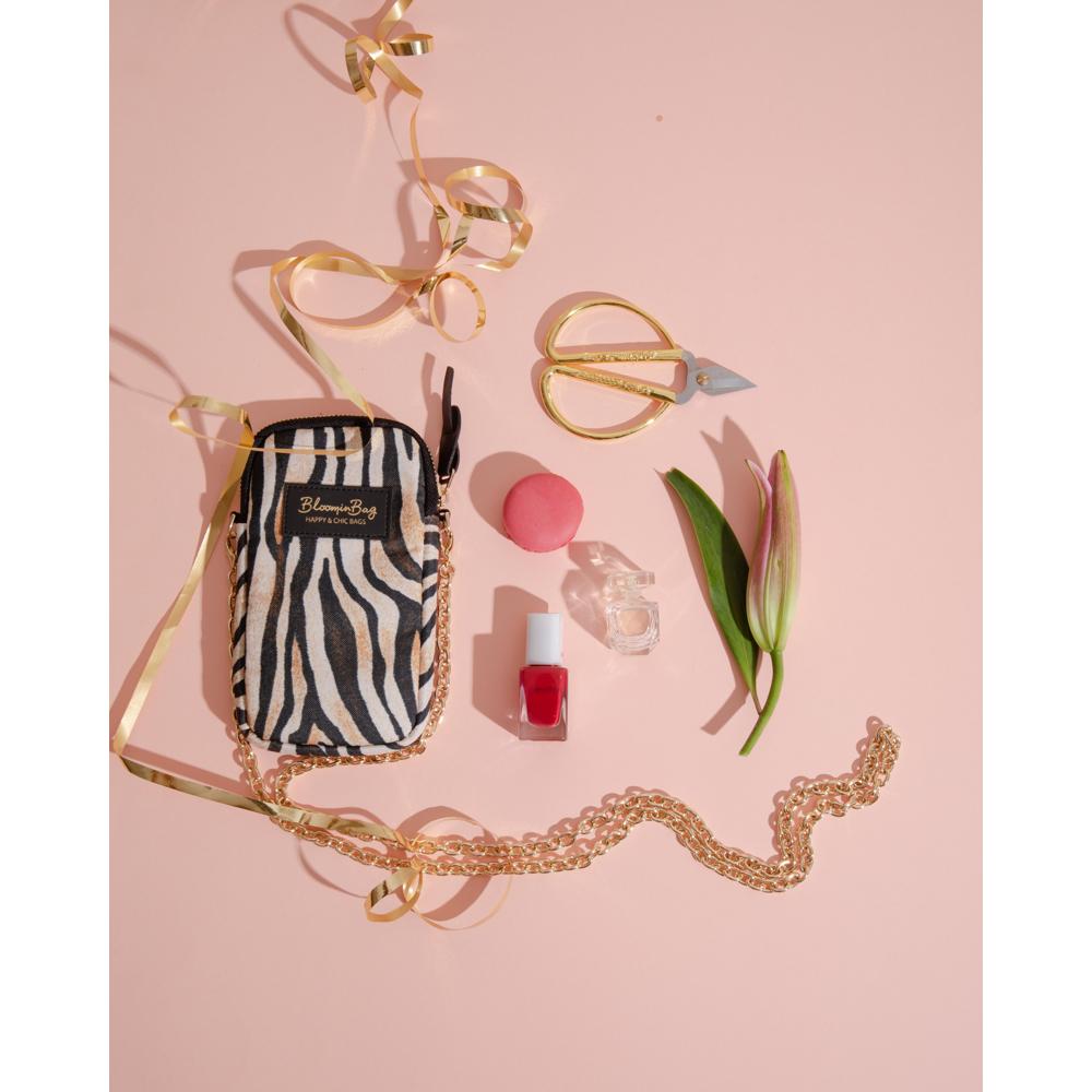 BloominBag Stripy Tricky Cell Phone Crossbody Bag