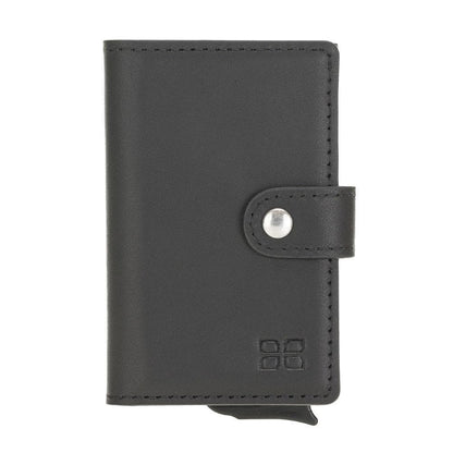 Bouletta Terry Coin Leather Mechanical Card Holder