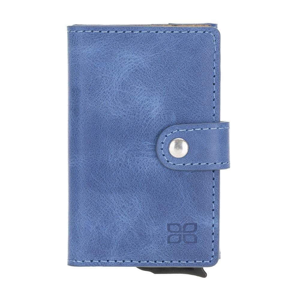 Bouletta Terry Coin Leather Mechanical Card Holder