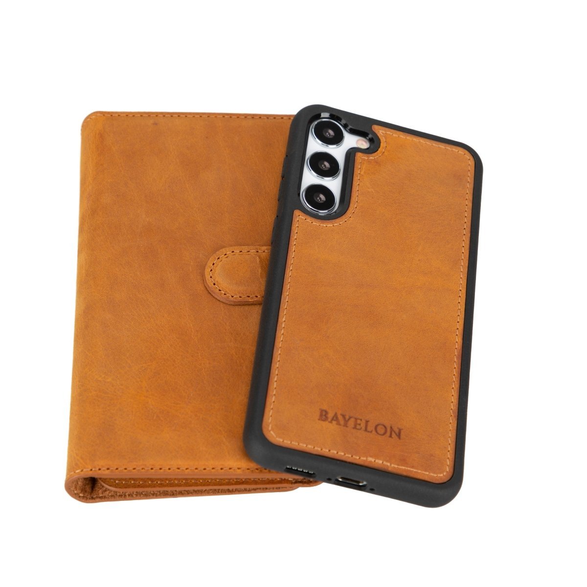 Bayelon Trifold Leather Wallet Case #color_