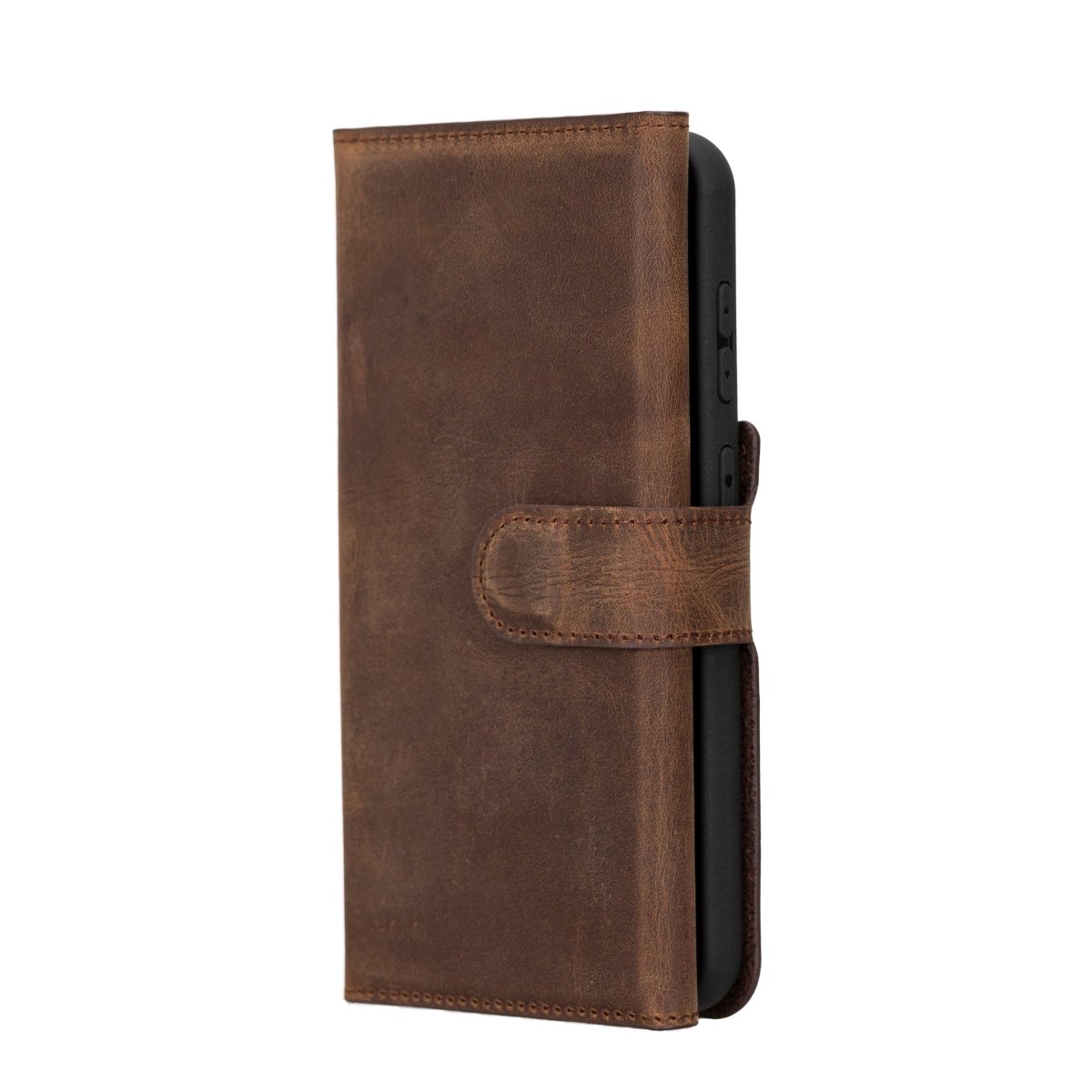 Bayelon Samsung Galaxy S23 Series Trifold Leather Wallet Case