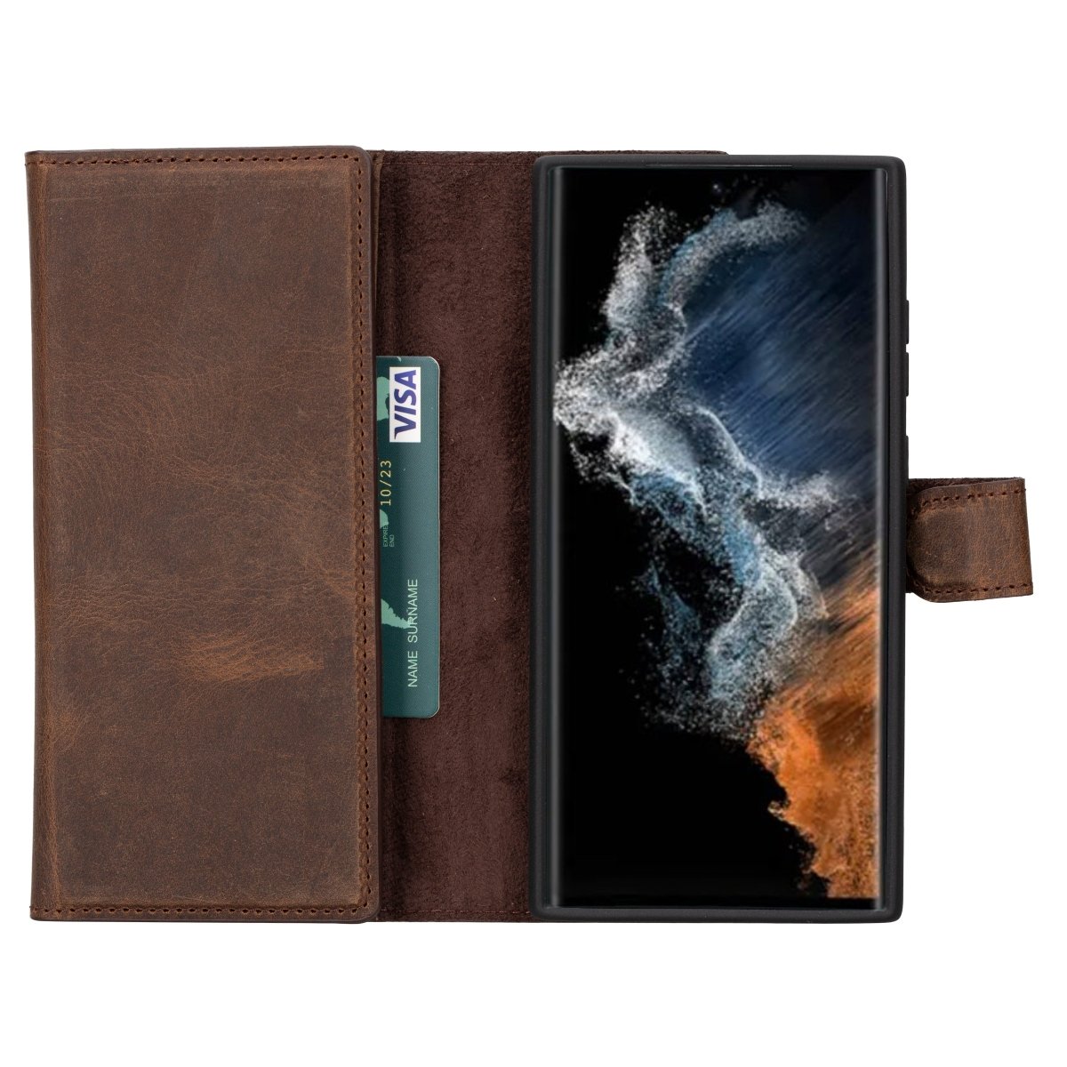 Bayelon Trifold Leather Wallet Case #color_