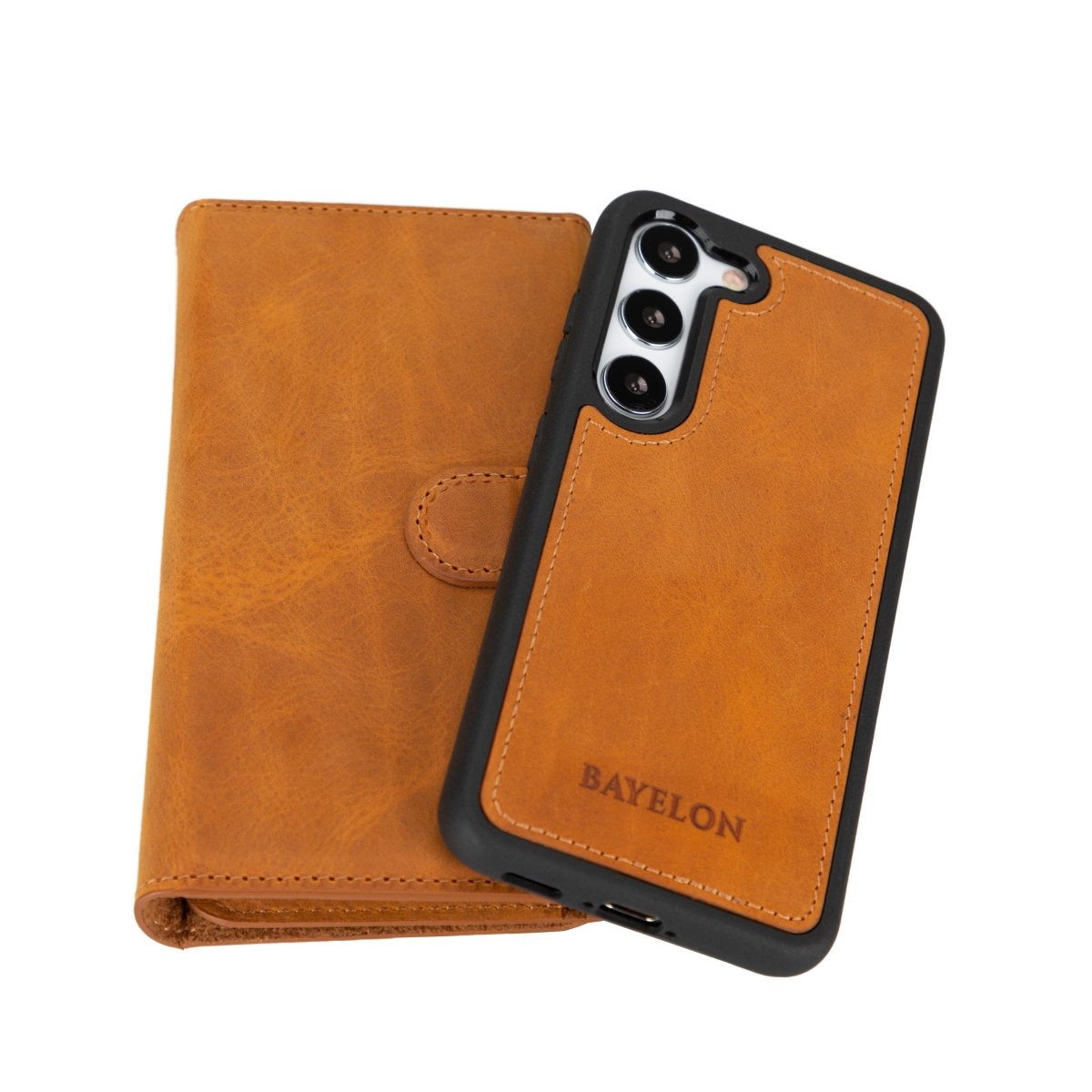 Bayelon Trifold Leather Wallet Case #color_