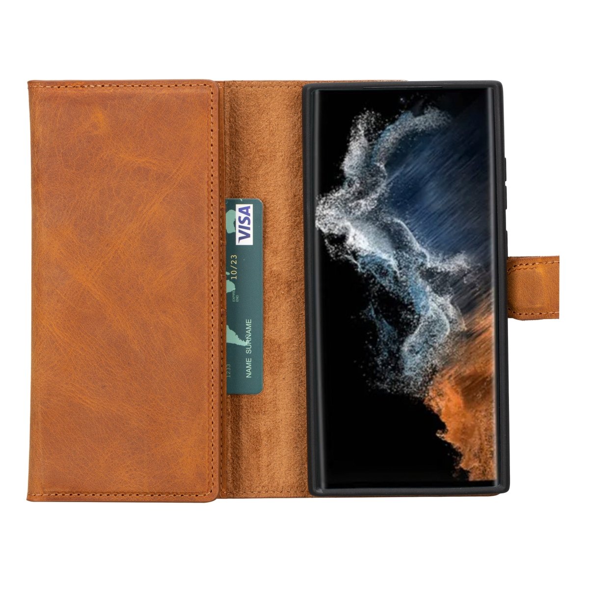 Bayelon Trifold Leather Wallet Case #color_