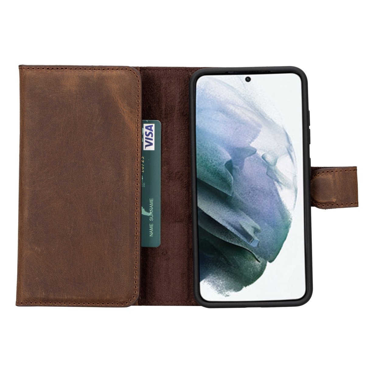 Bayelon Trifold Leather Wallet Case #color_