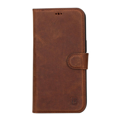 Bouletta Magic iPhone 15 Series Detachable Leather Wallet Case - MW