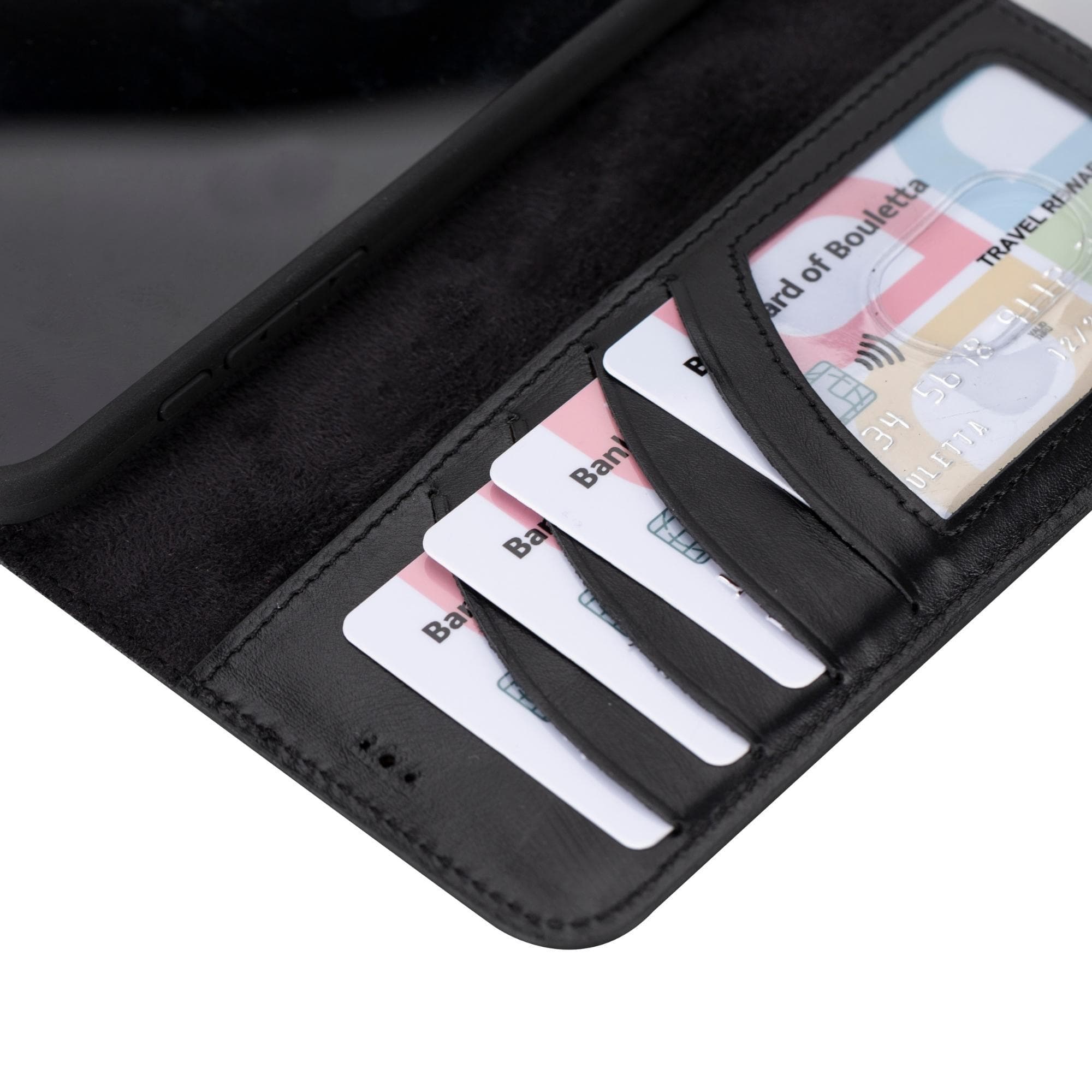 Bayelon Magic iPhone 15 Series Leather Wallet Case - MW