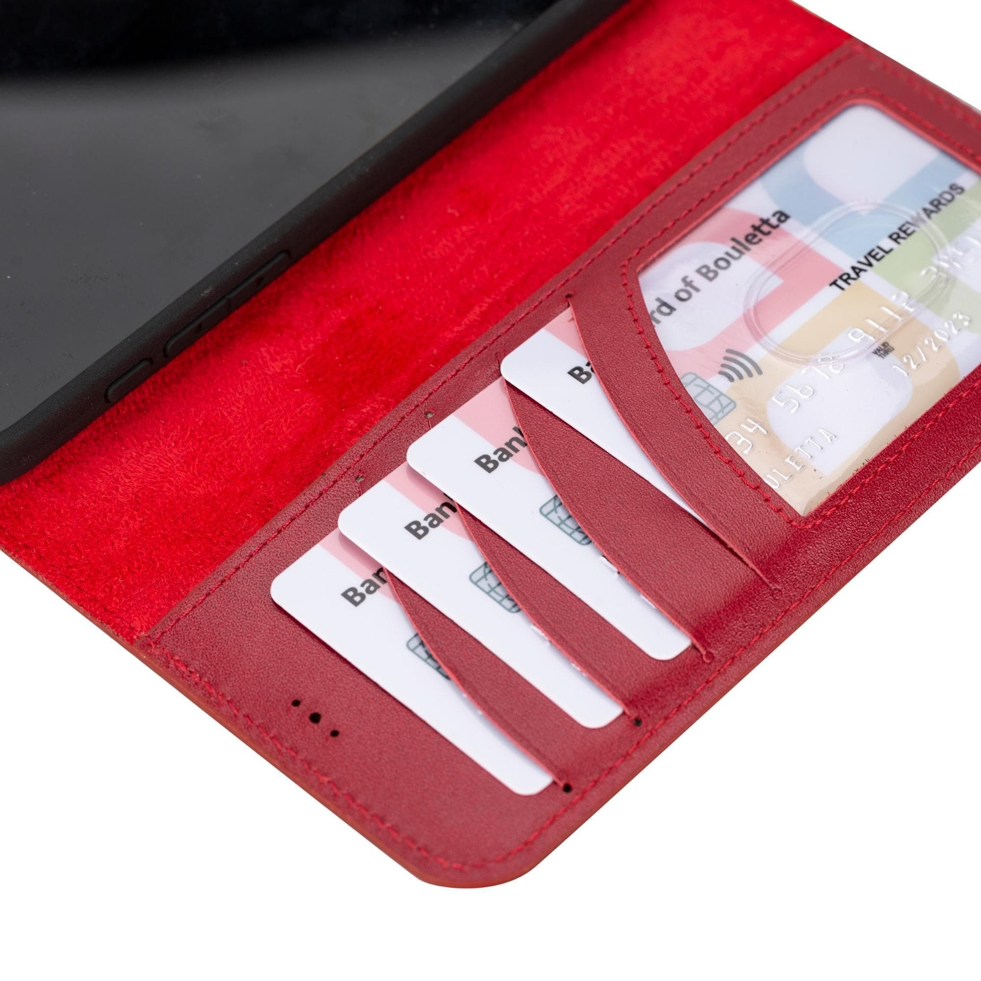 Bayelon Magic iPhone 15 Series Leather Wallet Case - MW