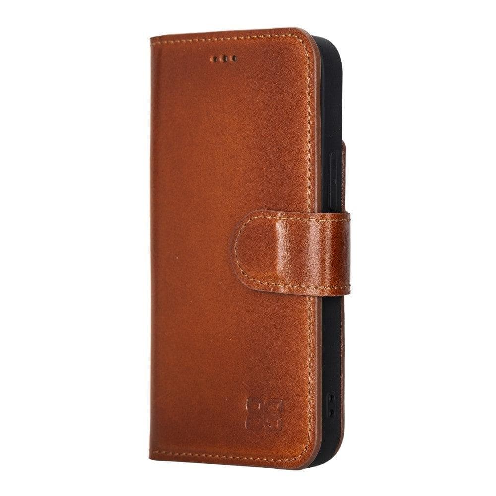 Bouletta Wallet Case Series Non-Detachable Leather Wallet Case - WC Tan