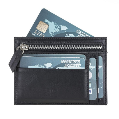 Bouletta Zip Leather Card Holder