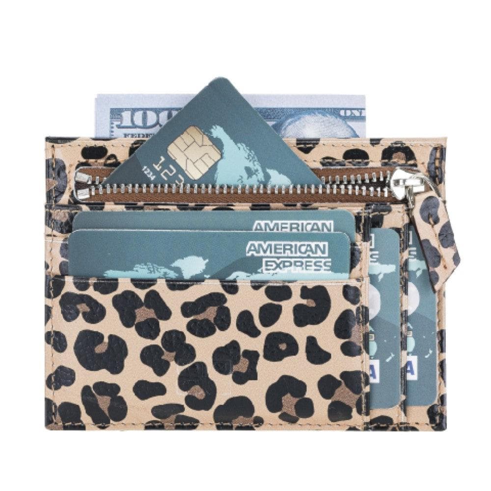 Bayelon Bayelon Zip Leather Card Holder