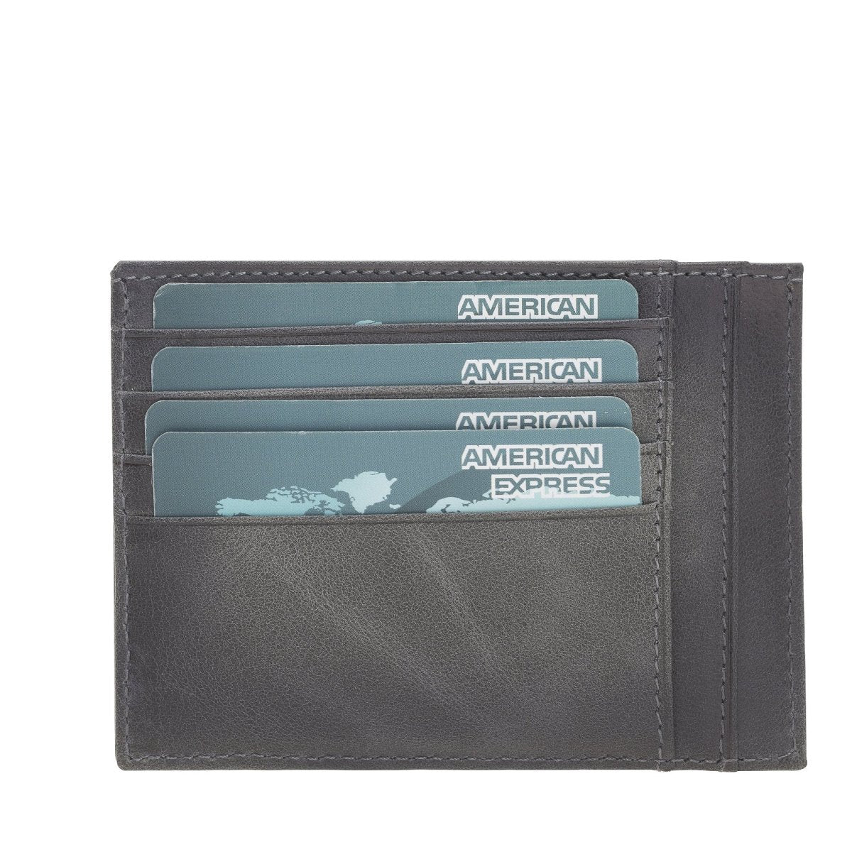 Bayelon Zip Slim Full Grain Leather Wallet & Card Holder #color_