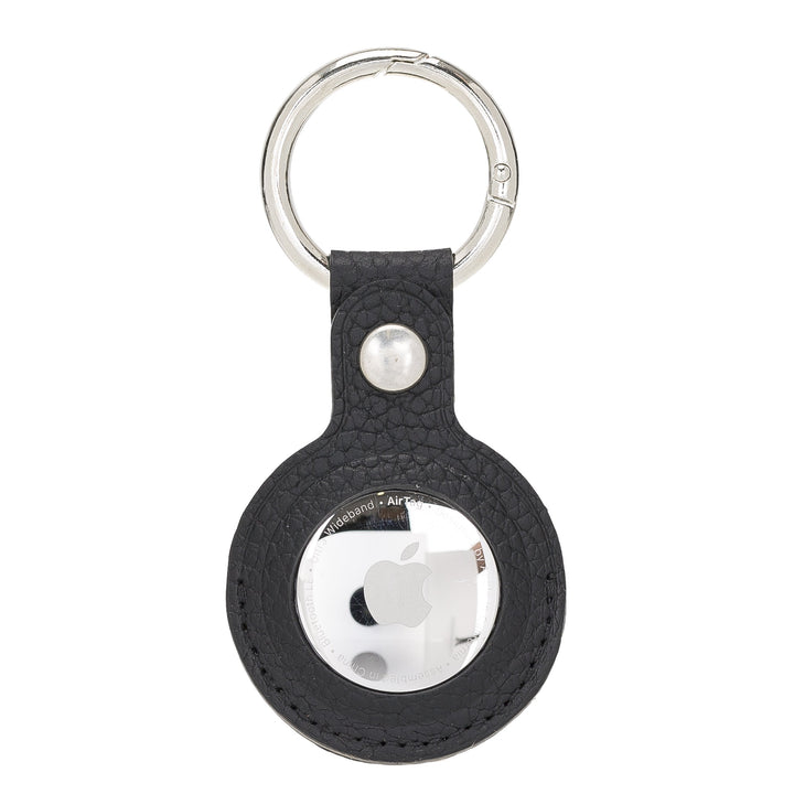 Apple Airtag 2021 Leather Case, Full Grain Leather Keychain Bayelon
