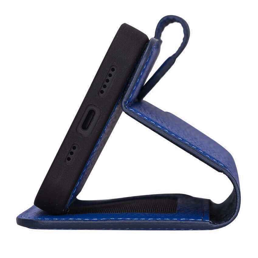 Bayelon iPhone 13 Pro Leather Wallet Case with Kickstand