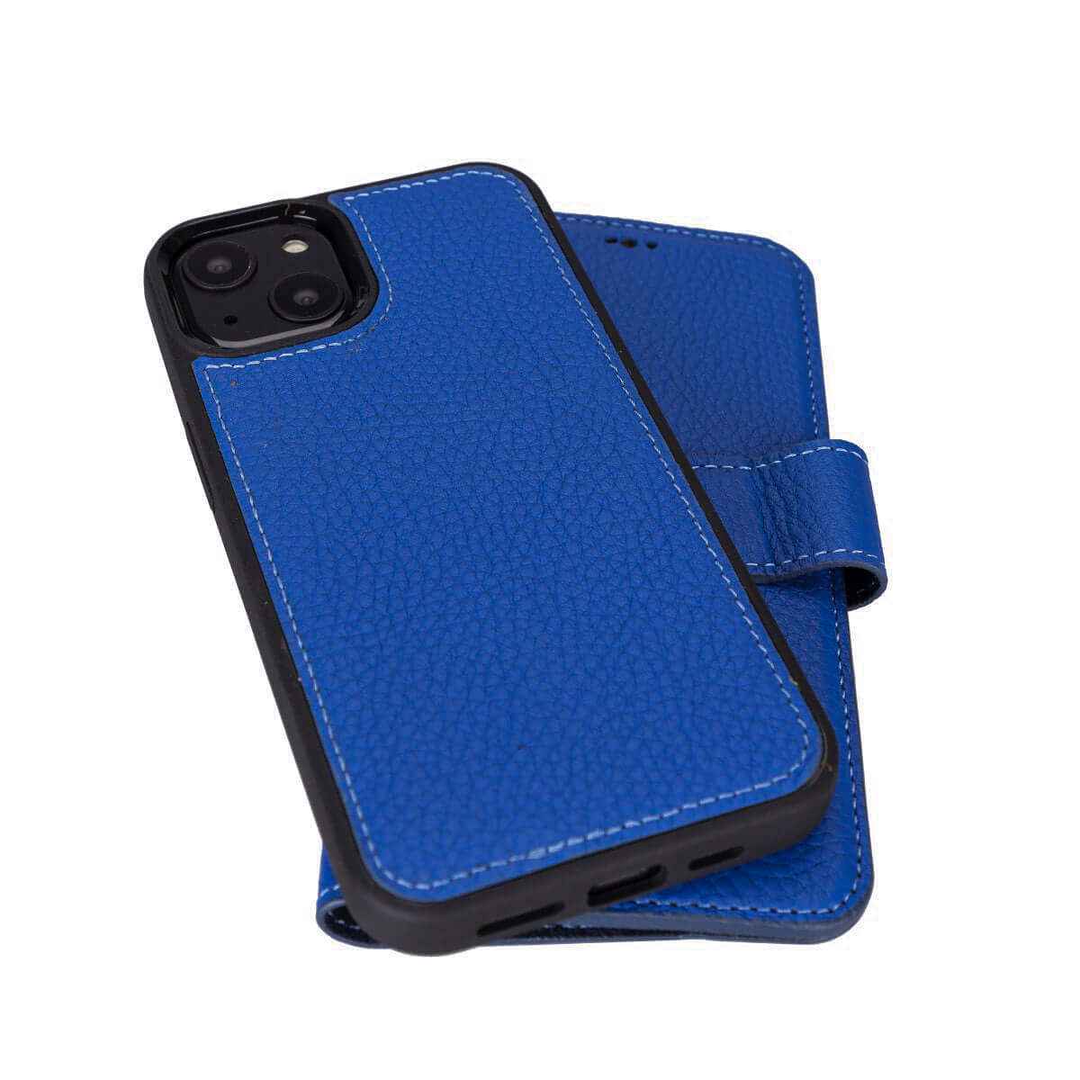 Bayelon iPhone 13 Pro Leather Wallet Case with Kickstand