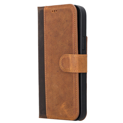 Bayelon iPhone 13 Pro Max Leather Detachable Wallet Case #color_