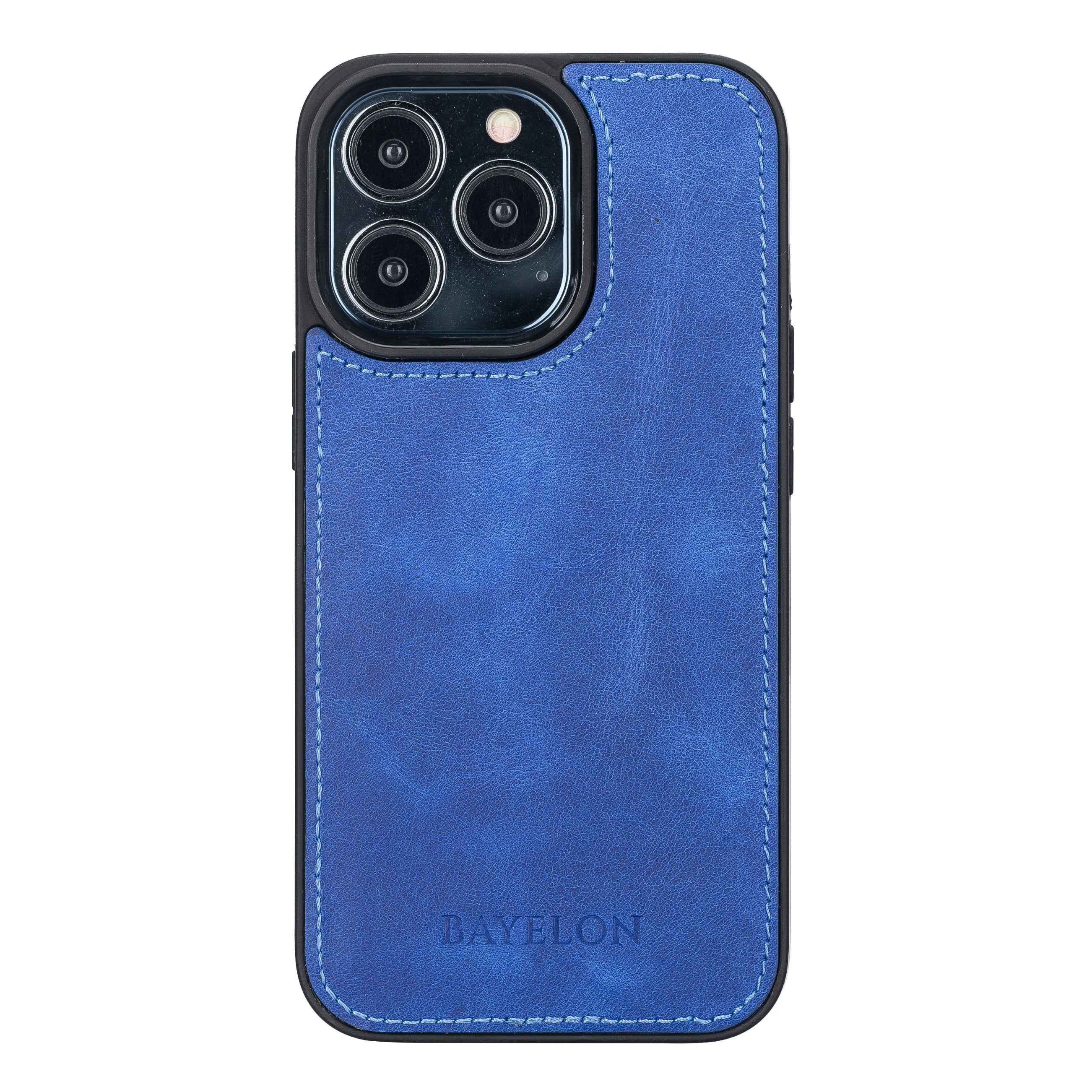 Bayelon iPhone 13 Pro Leather Wallet Case with Kickstand