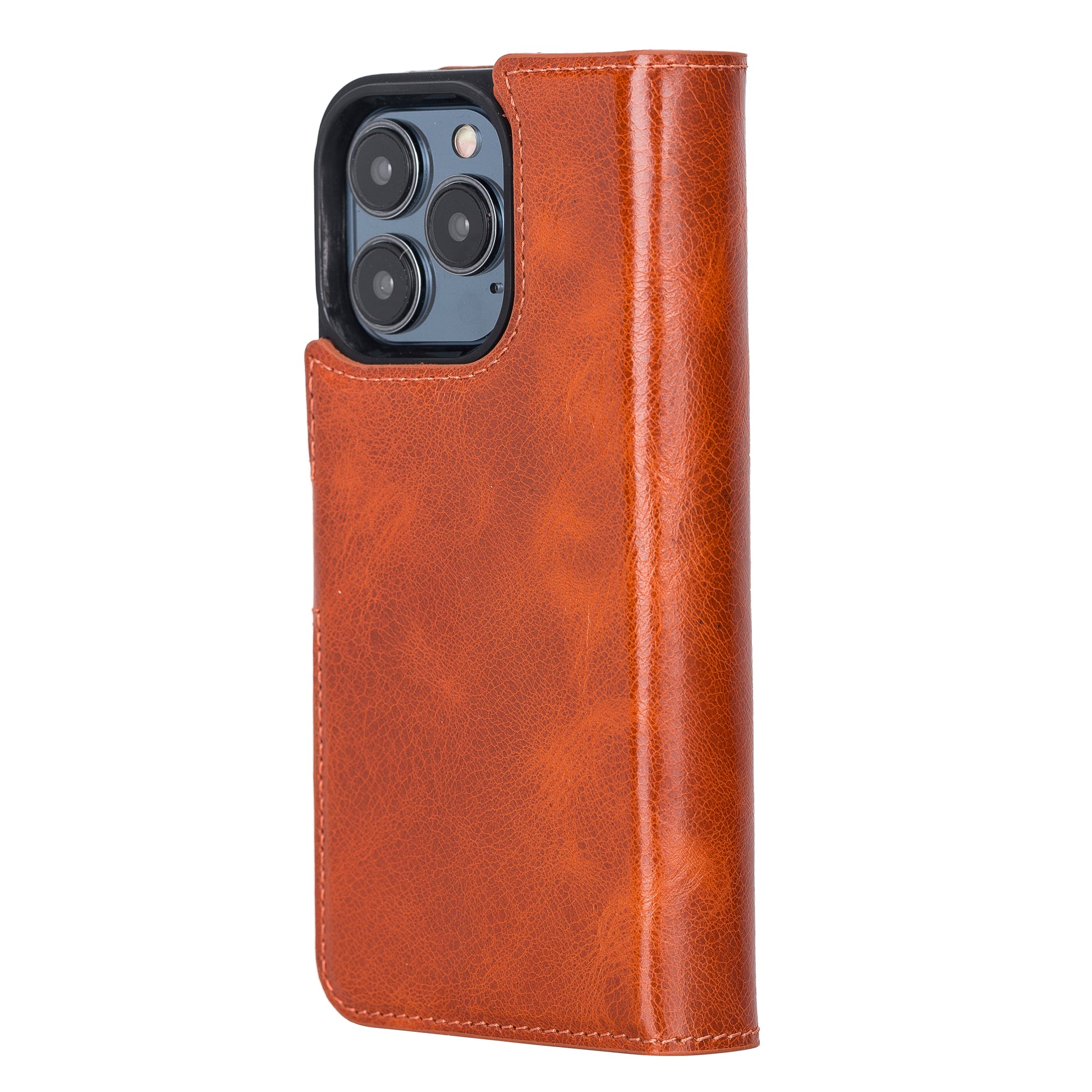 Bayelon iPhone 13 Pro Leather Wallet Case with Kickstand #color_